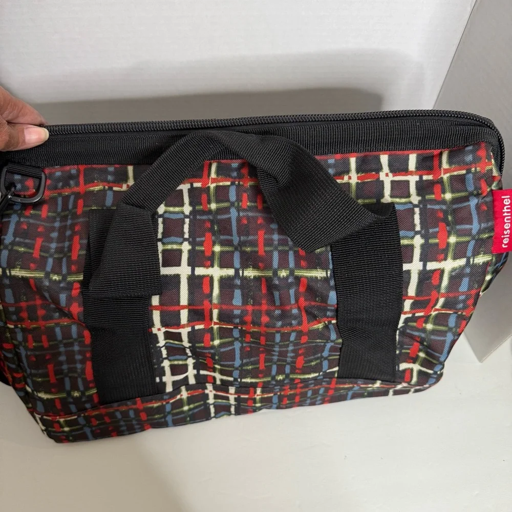 Reisenthel Red/Black Checkered Travel Bag